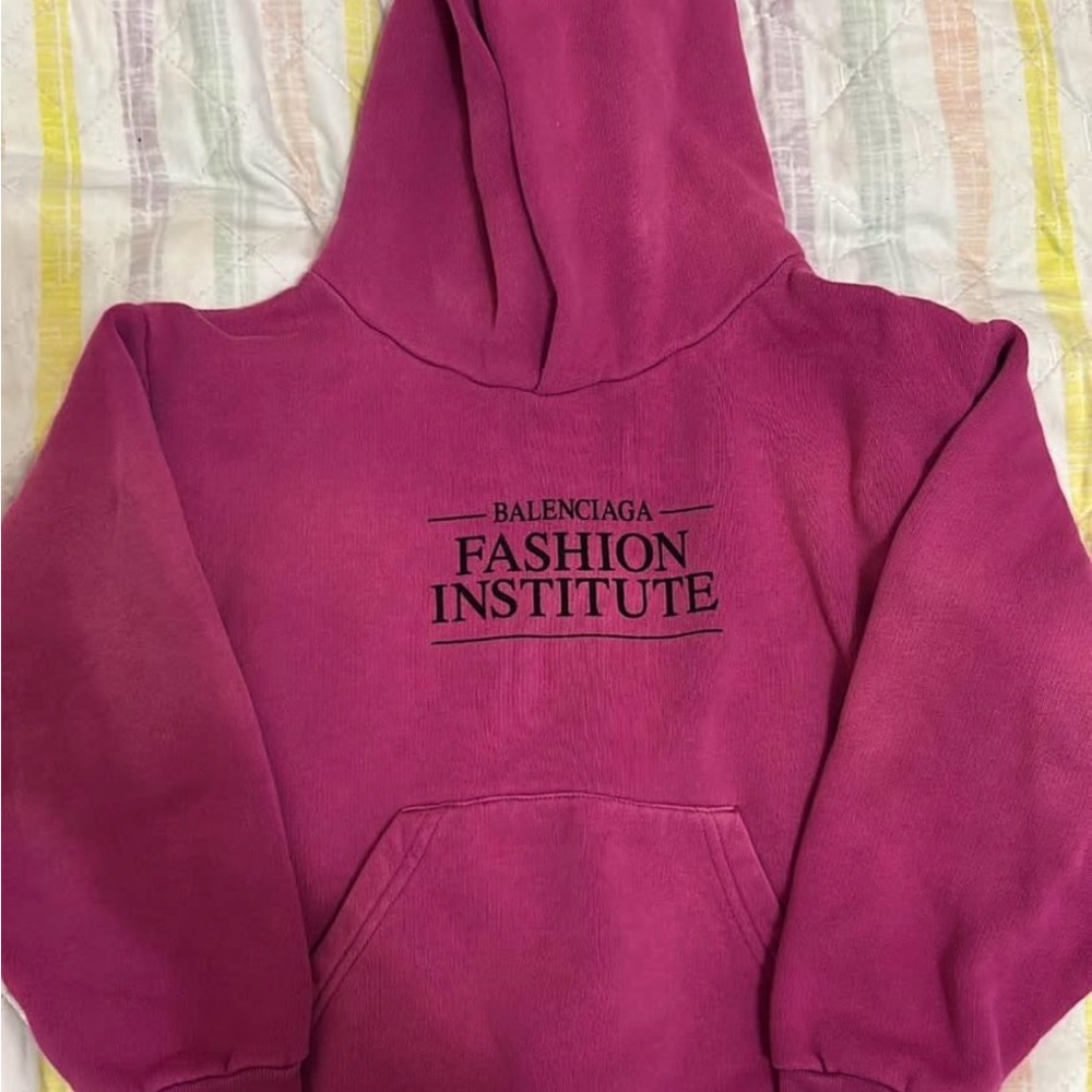 Balenciaga Pink Hoodie